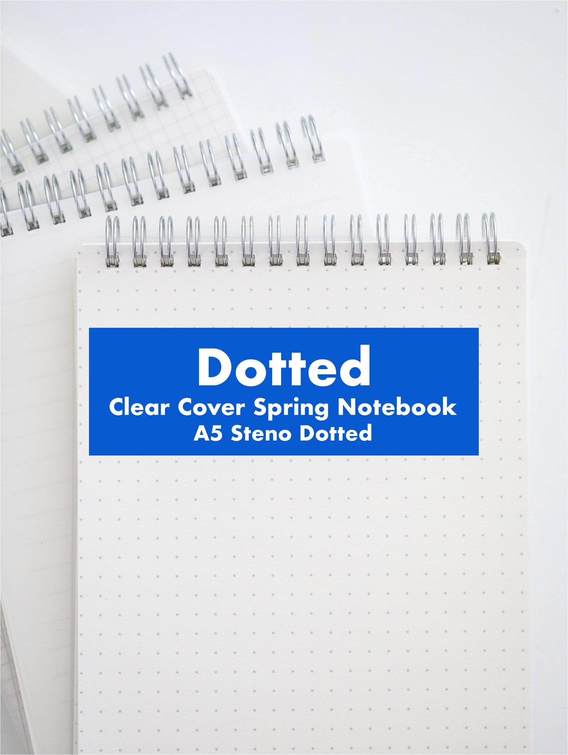 Googly Gooeys Clear Cover Spring Notebook (A5)-Notebooks-GooglyGooeys | Cricut | Arts Craft and DIY Store based in the Philippines