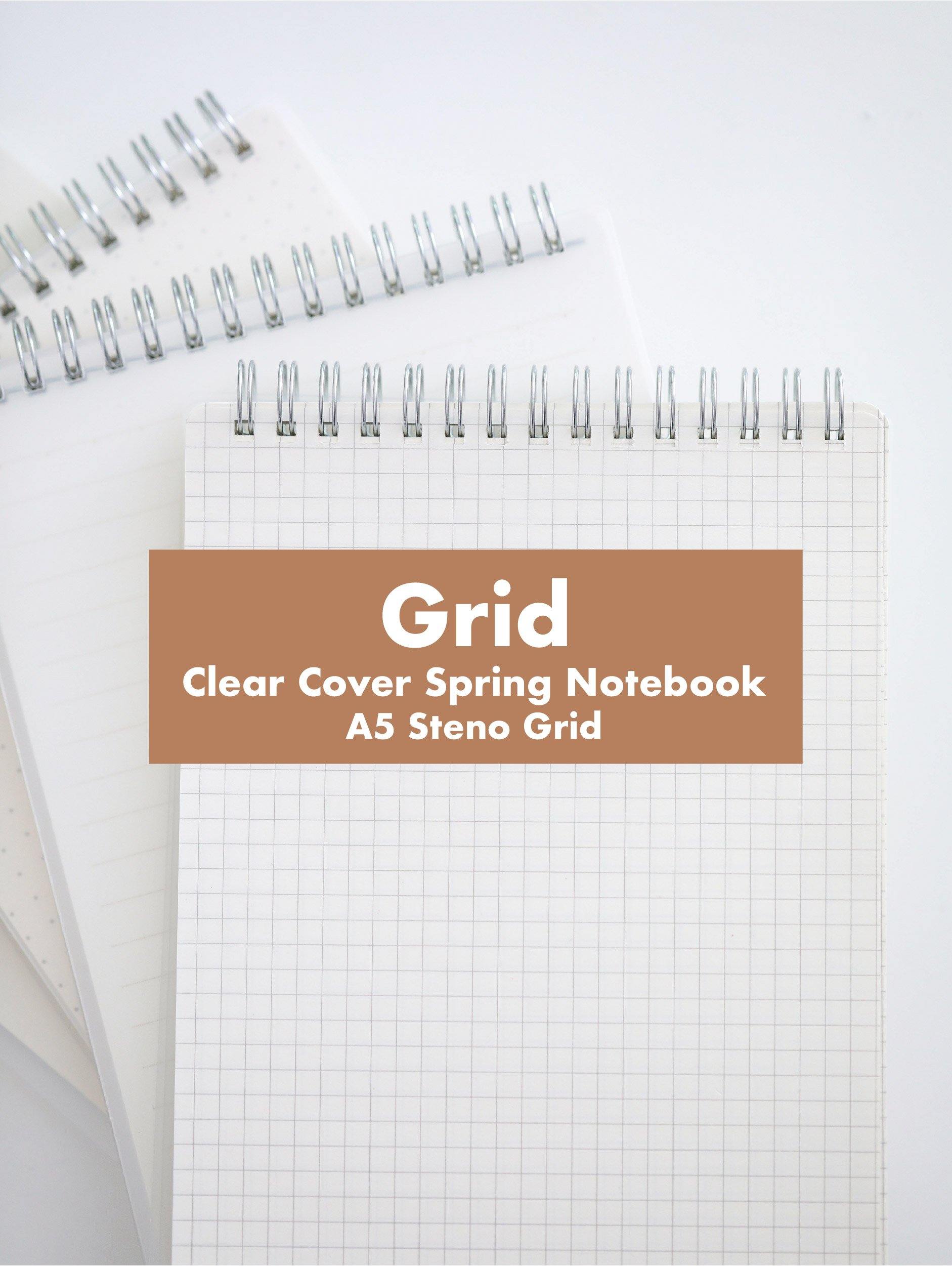 Googly Gooeys Clear Cover Spring Notebook (A5)-Notebooks-GooglyGooeys | Cricut | Arts Craft and DIY Store based in the Philippines