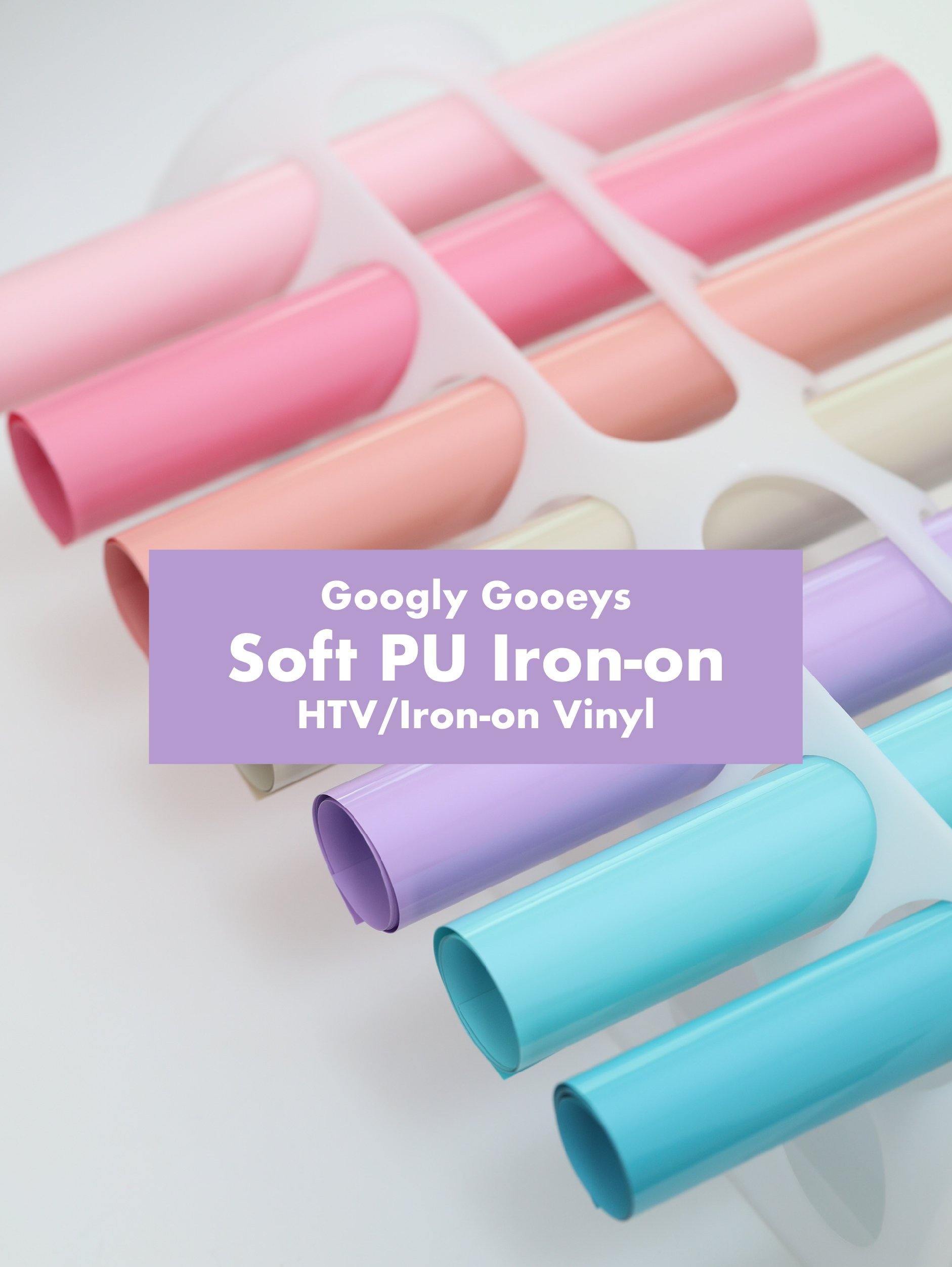 Googly Gooeys HTV Heat Transfer Iron-on Vinyl (Soft PU)--GooglyGooeys | Cricut | Arts Craft and DIY Store based in the Philippines