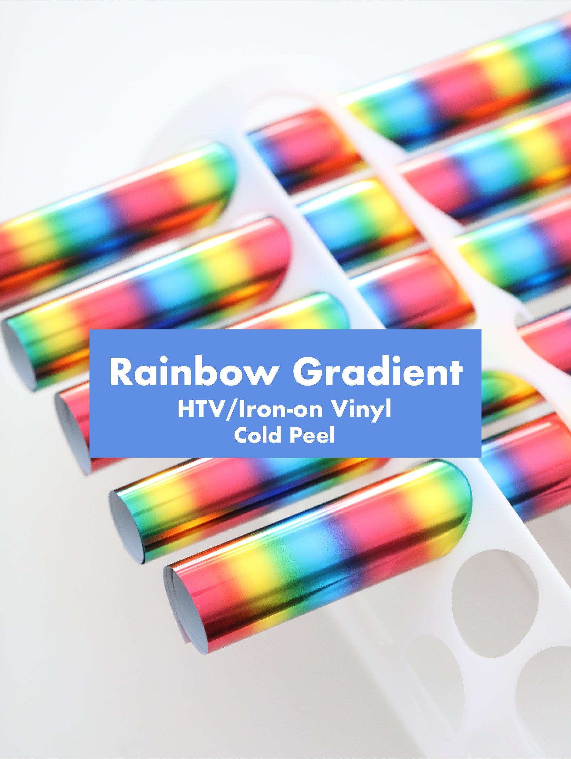 Googly Gooeys Metallic / Rainbow HTV Heat Transfer Iron-on Vinyl-Vinyl-GooglyGooeys | Cricut | Arts Craft and DIY Store based in the Philippines