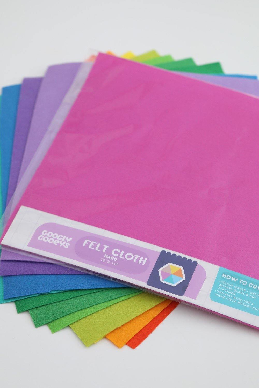 GooglyGooeys Bright| Hard Felt Cloth Fabric-Felt-GooglyGooeys | Cricut | Arts Craft and DIY Store based in the Philippines