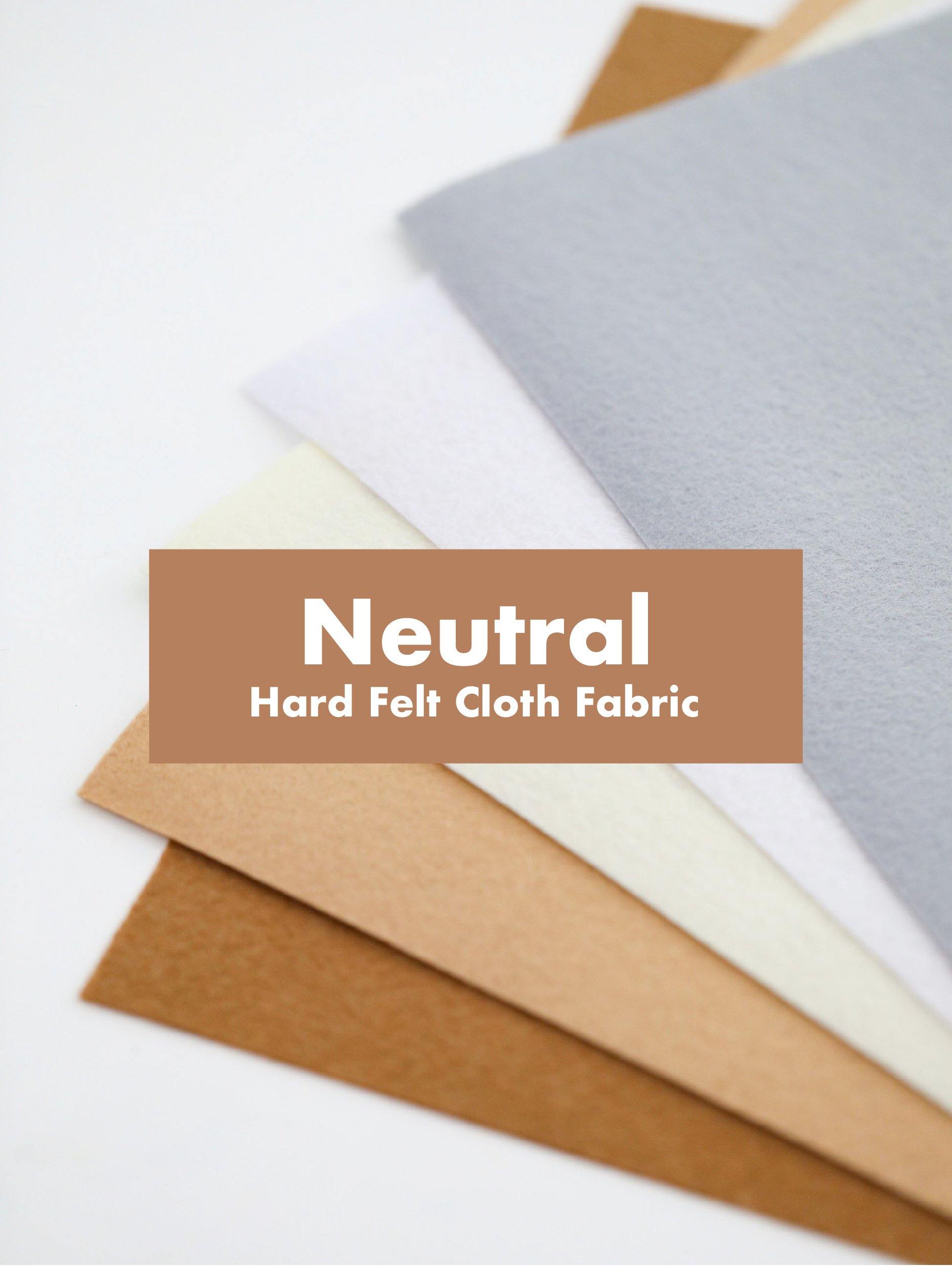 GooglyGooeys Neutral | Hard Felt Cloth Fabric-Felt-GooglyGooeys | Cricut | Arts Craft and DIY Store based in the Philippines