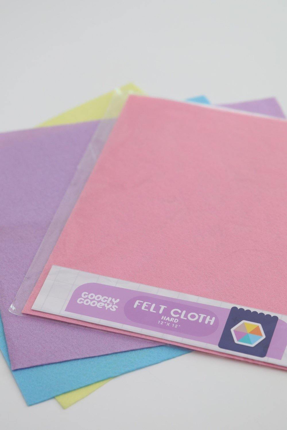 GooglyGooeys Pastel | Hard Felt Cloth Fabric-Felt-GooglyGooeys | Cricut | Arts Craft and DIY Store based in the Philippines