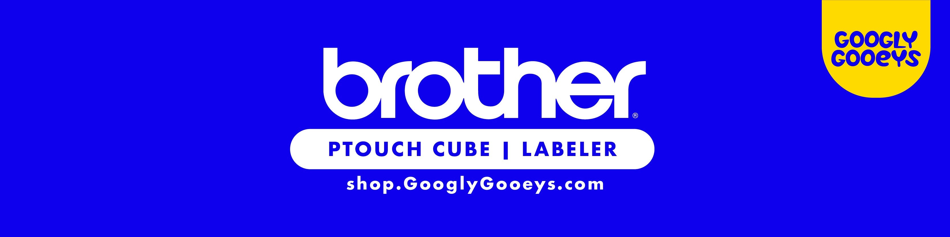 Googly Gooeys Shop - Brother Ptouch P-Touch Cube Labeler Ribbon Printer