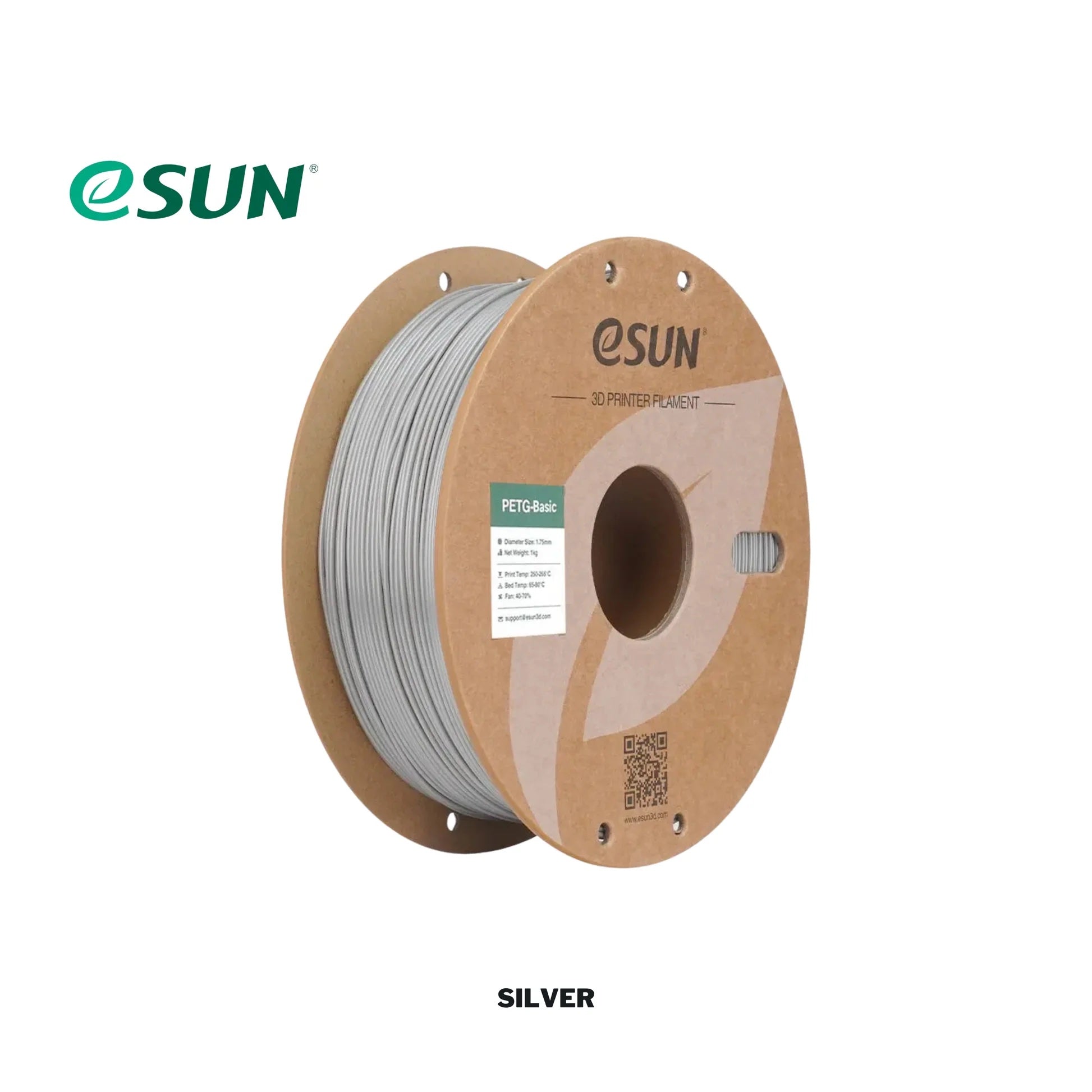 eSUN PETG Basic Filament compatible with Creality K2 Plus Combo, Bambu Lab, Hi Combi | 1.75mm Dimensional Accuracy +/- 0.03mm