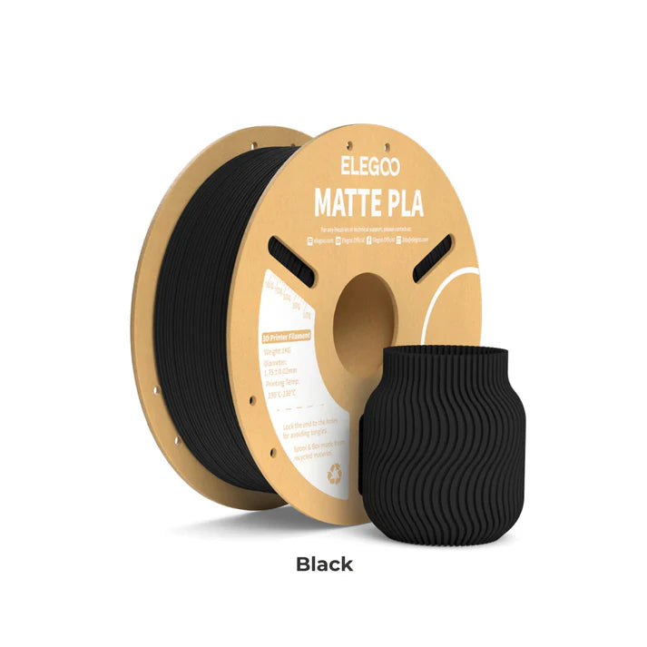 Elegoo PLA Matte Filament Polymaker Panchroma Satin PLA Filament compatible with Creality K2 Plus Combo, Bambu Lab, Hi Combo | Dimensional Accuracy +/- 0.02 mm, Compatible with Most FDM Printer