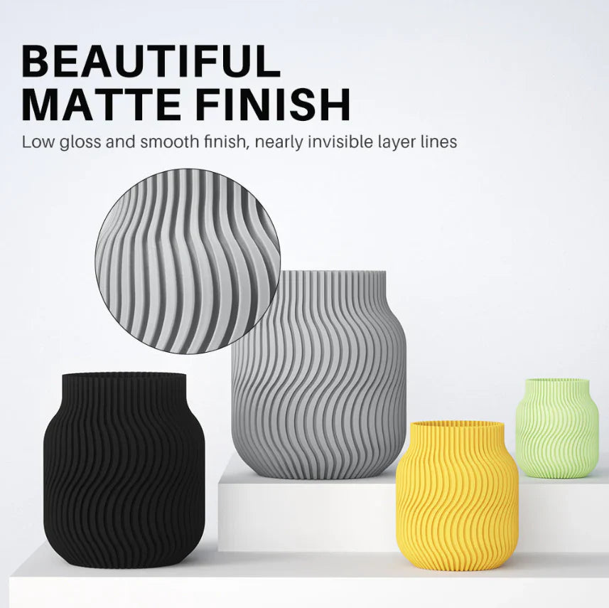 Elegoo PLA Matte Filament Polymaker Panchroma Satin PLA Filament compatible with Creality K2 Plus Combo, Bambu Lab, Hi Combo | Dimensional Accuracy +/- 0.02 mm, Compatible with Most FDM Printer