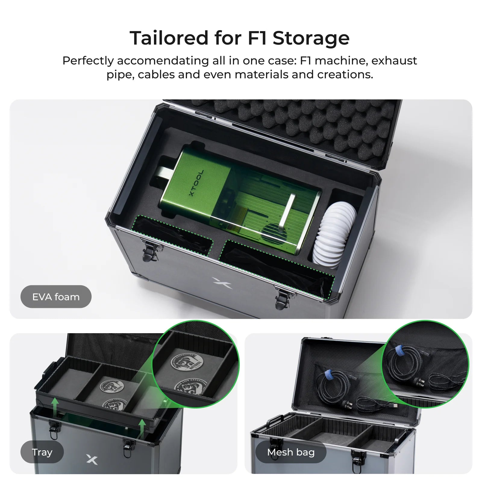 xTool Rolling Hard Case for F1 / F1 Lite