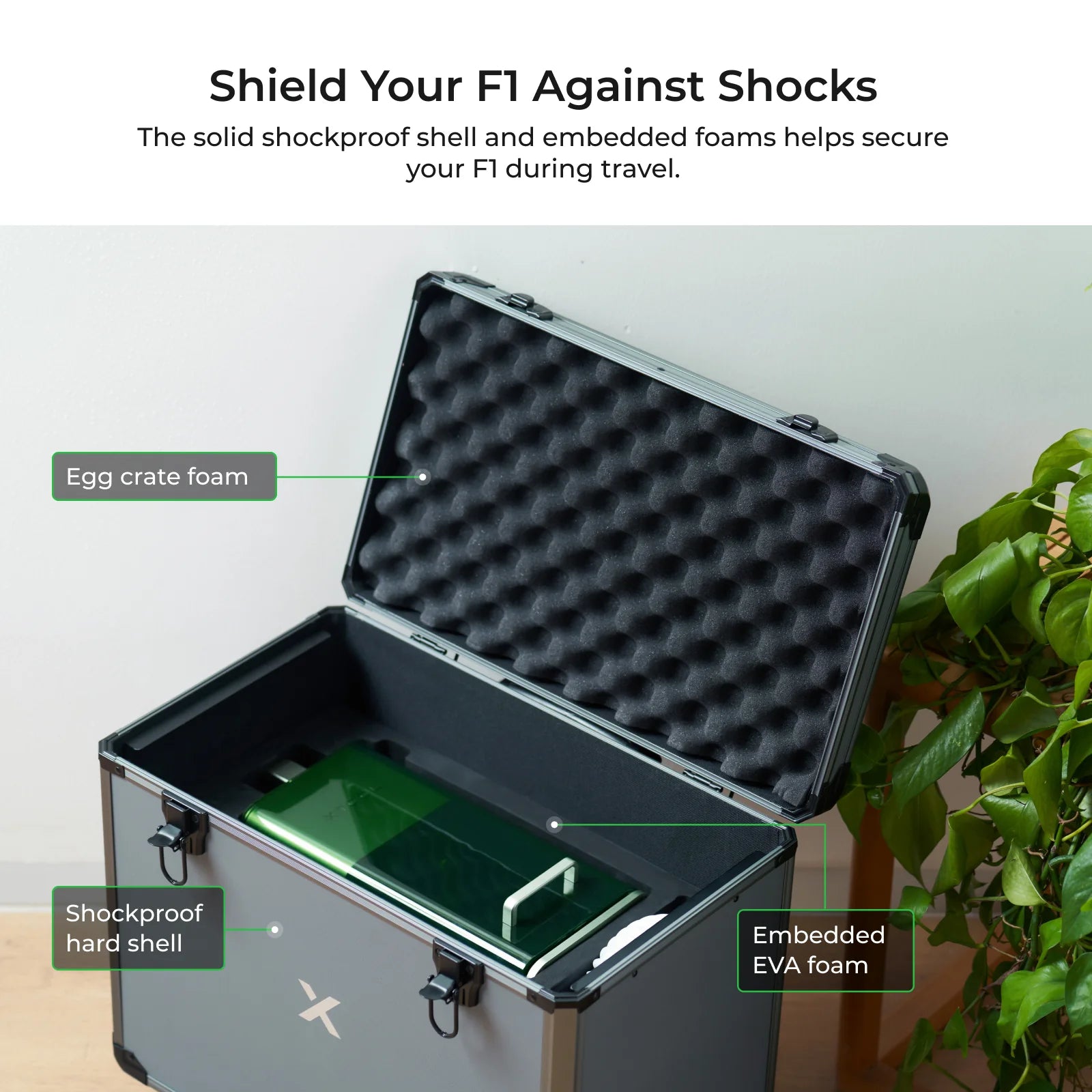 xTool Rolling Hard Case for F1 / F1 Lite