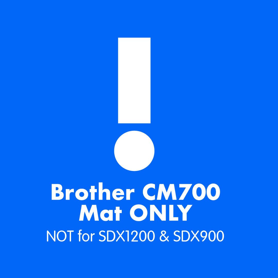 Brother CM700 CM 700 Low Tack Adhesive Mat | CAMATLOW12 12x12in and CAMATLOW24 12x24in