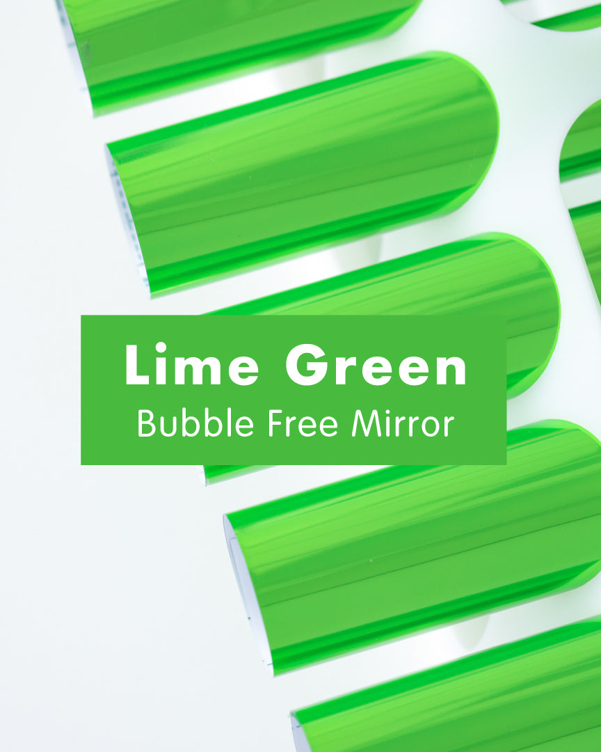 Teckwrap Bubble Free Mirror Chrome Adhesive Vinyl Stickers