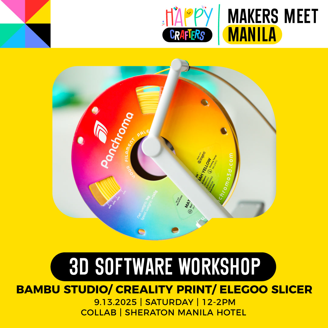 Makers Meet Software Workshop: 3D With Bambu Studio / Creailty Print / Elegoo Slicer