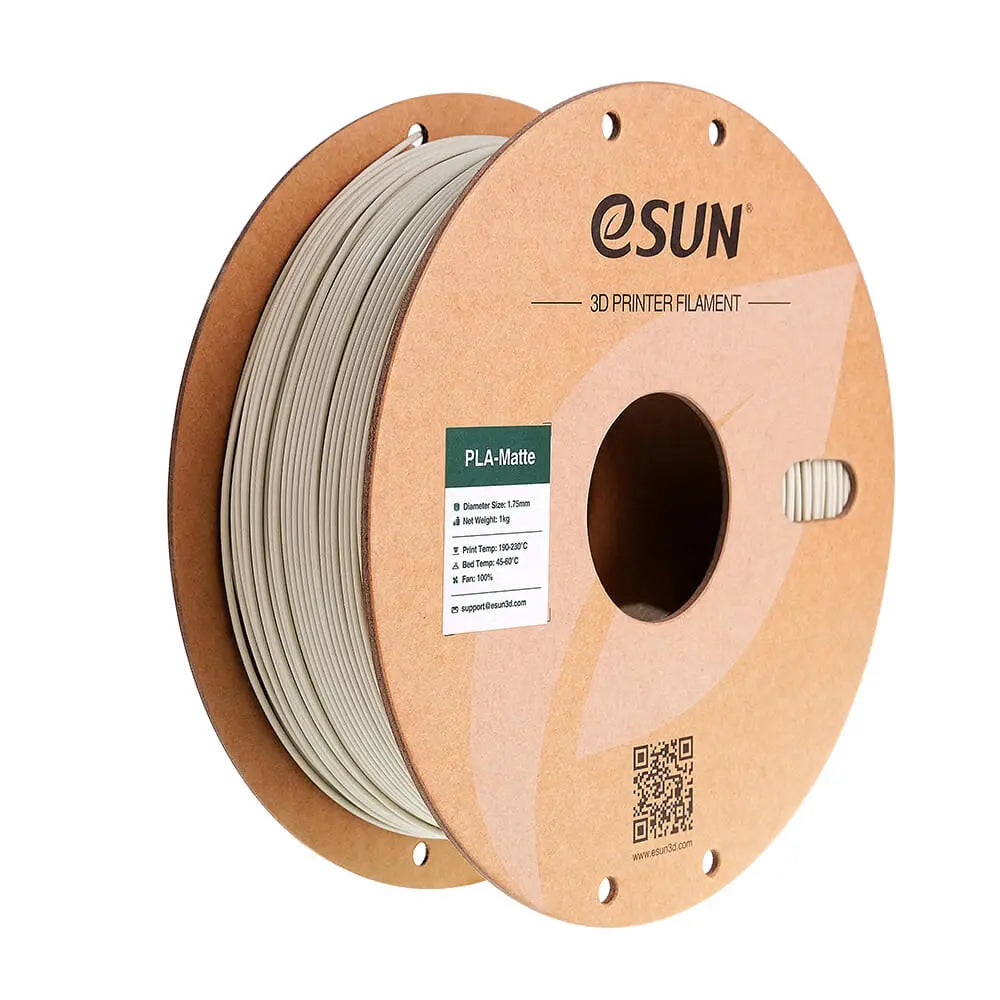 eSun PLA Matte Filament 1.75mm, 3D Printer Filament Dimensional Accuracy +/- 0.03mm compatible with Creality K2 Plus Combo, Bambu Lab, Hi Combi