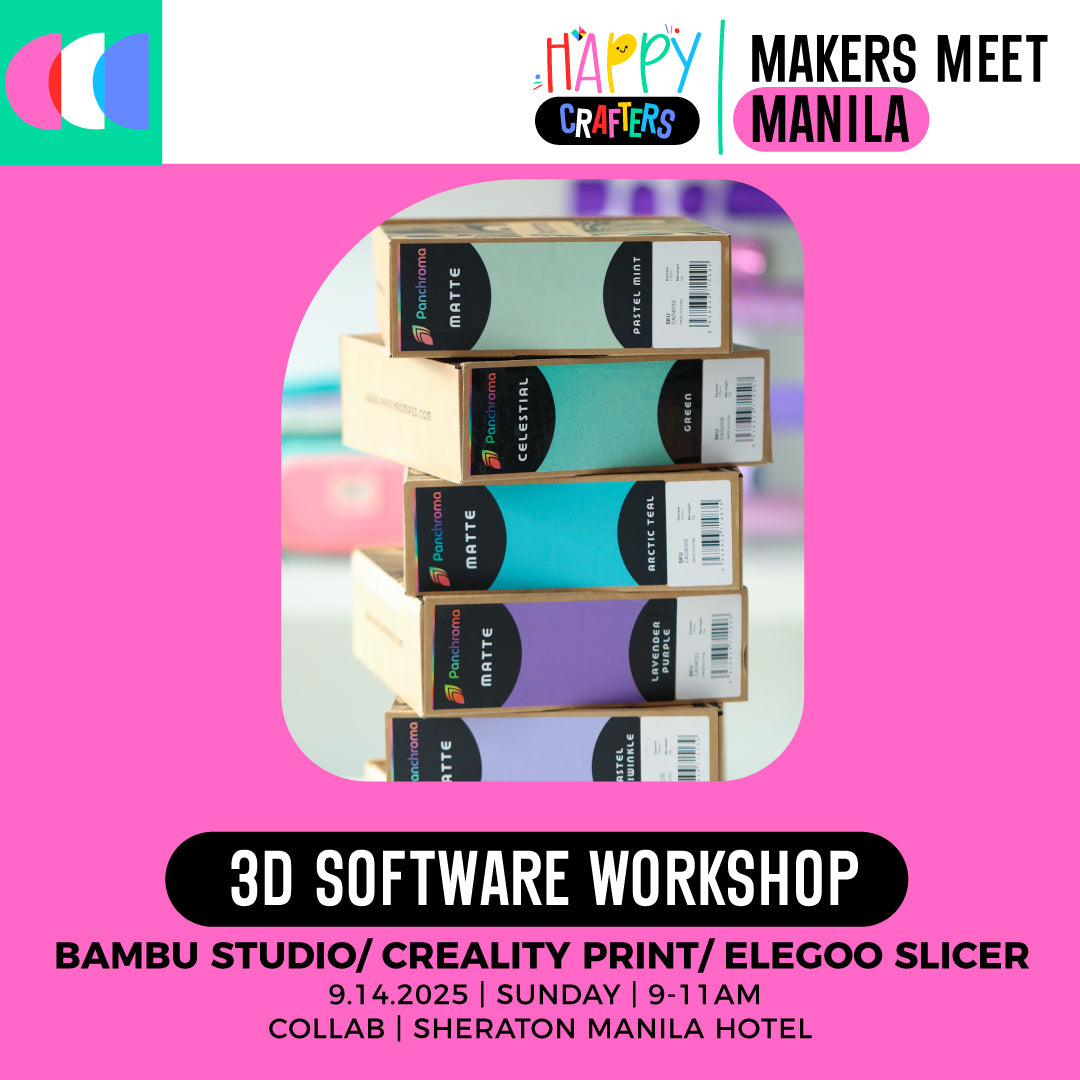 Makers Meet Software Workshop: 3D With Bambu Studio / Creailty Print / Elegoo Slicer