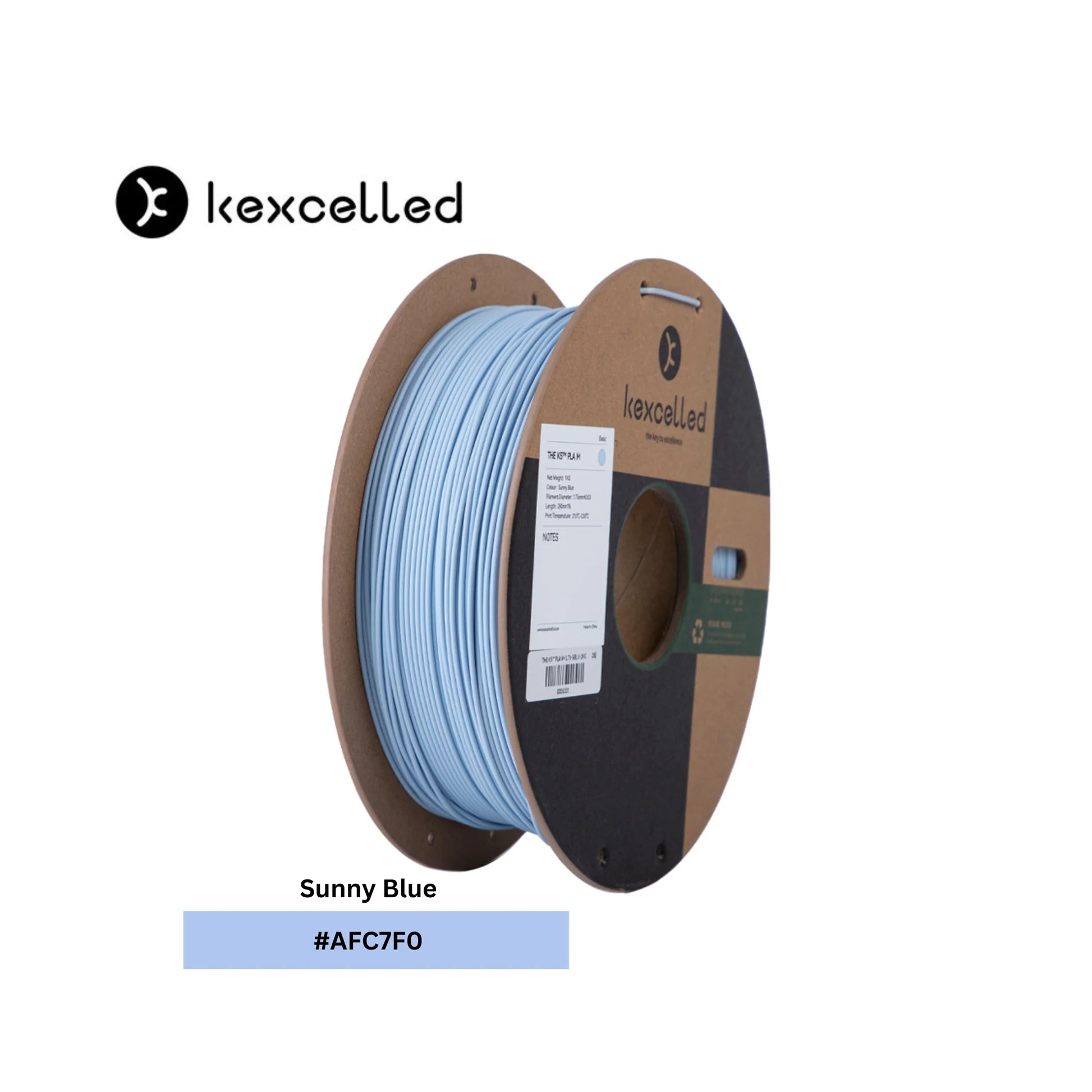 Kexcelled K5 PLA Matte 3D Printer Filament compatible with Creality K2 Plus Combo, Bambu Lab, Hi Combi | 1.75mm 1KG