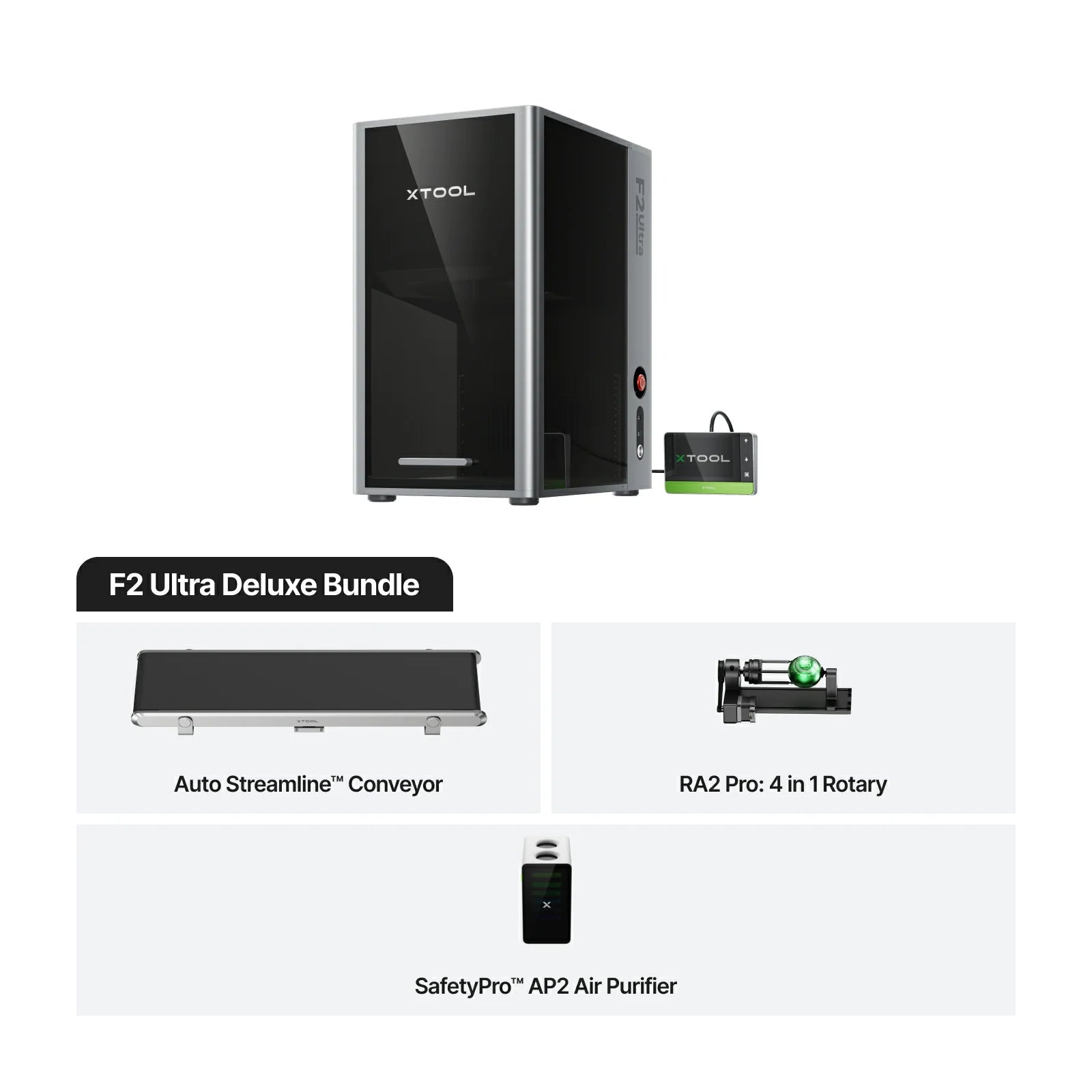PRE ORDER - xTool F2 Ultra 60W MOPA (Single)