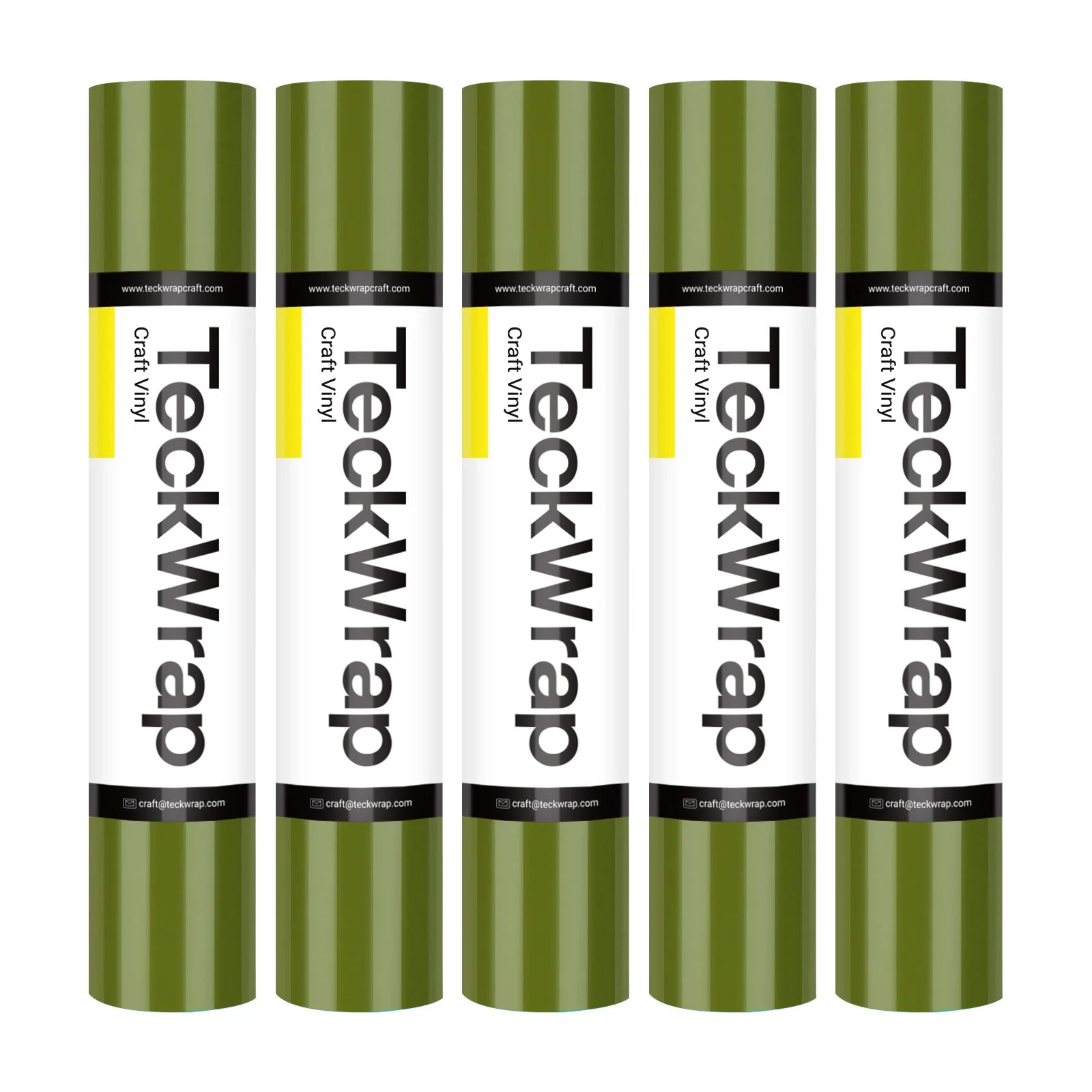 Teckwrap Economical Glossy Adhesive Vinyl Stickers | 12in x 12in