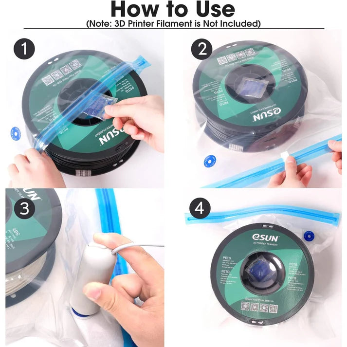 Esun Vacuum Kit Pro (10 bags, 1 Pump, allochroic desiccants)