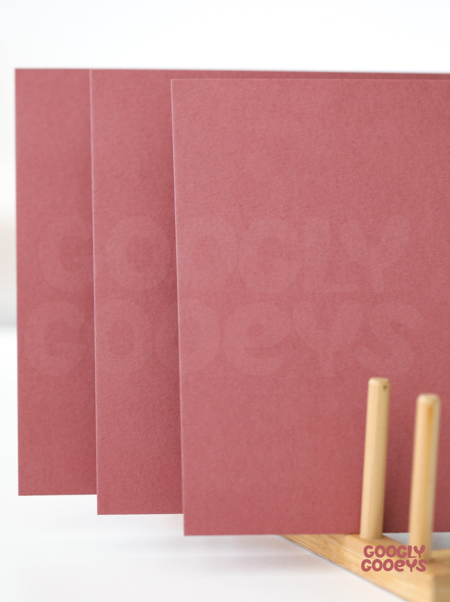 Googly Gooeys Specialty Cardstock Paper, Stationary, Greeting Cards, Invitation | 8.5in x 11 (A4) 300gsm (5pcs)