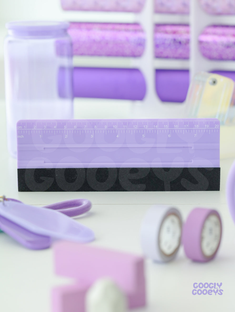 Googly Gooeys Pastel Squeegee (short & long) for Vinyl Stickers