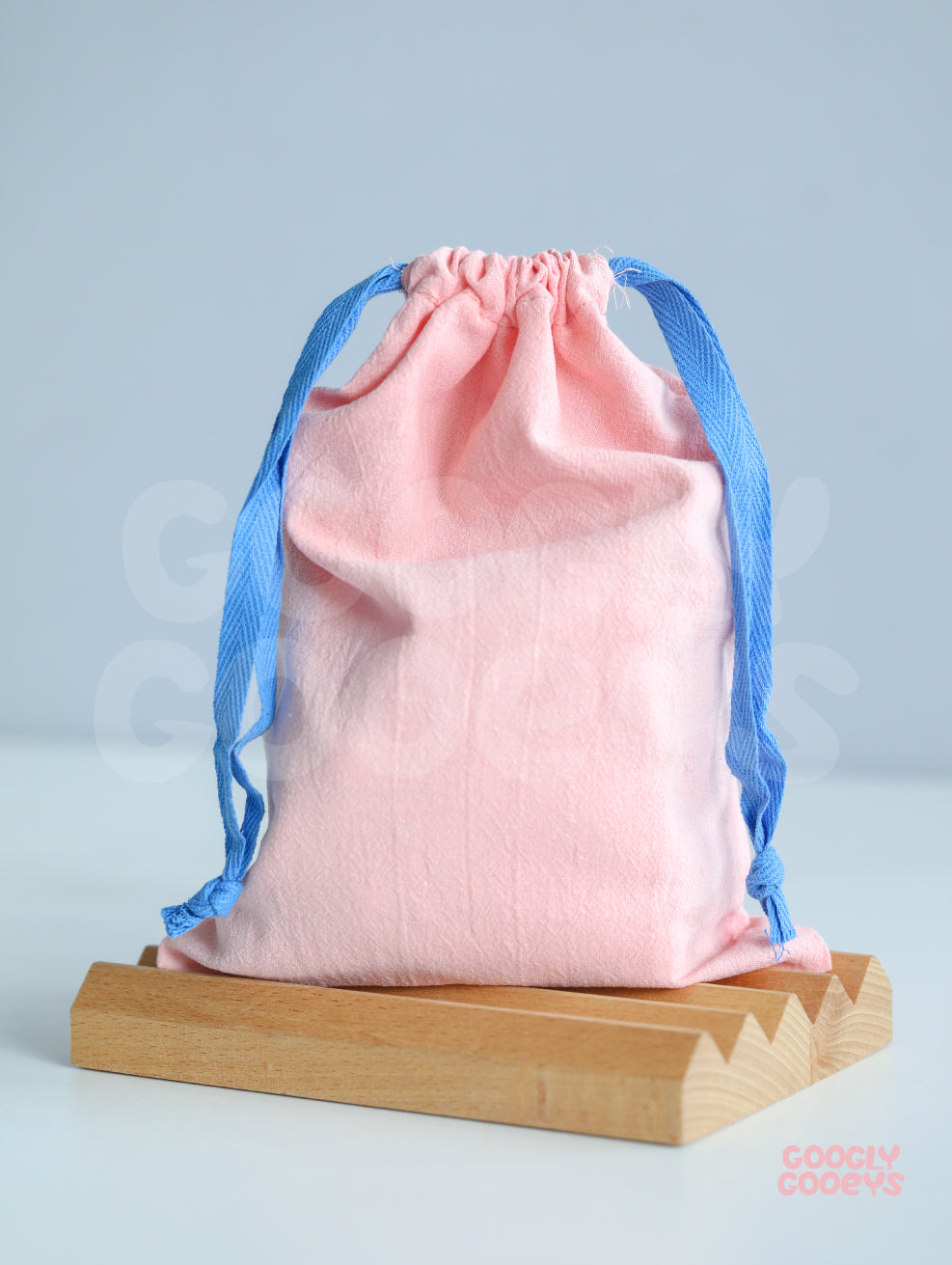 Mini Drawstring Colorful Two-tone Dual Tone Cotton Linen Tote Bag Pouch for Giveaway Souvenir (18 x 24cm)