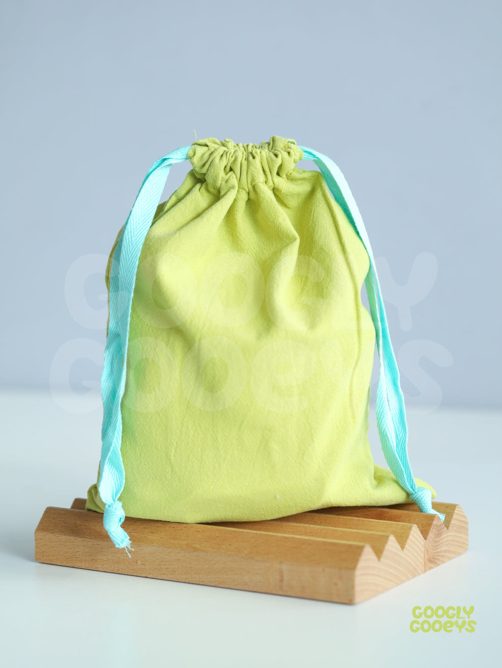 Mini Drawstring Colorful Two-tone Dual Tone Cotton Linen Tote Bag Pouch for Giveaway Souvenir (18 x 24cm)