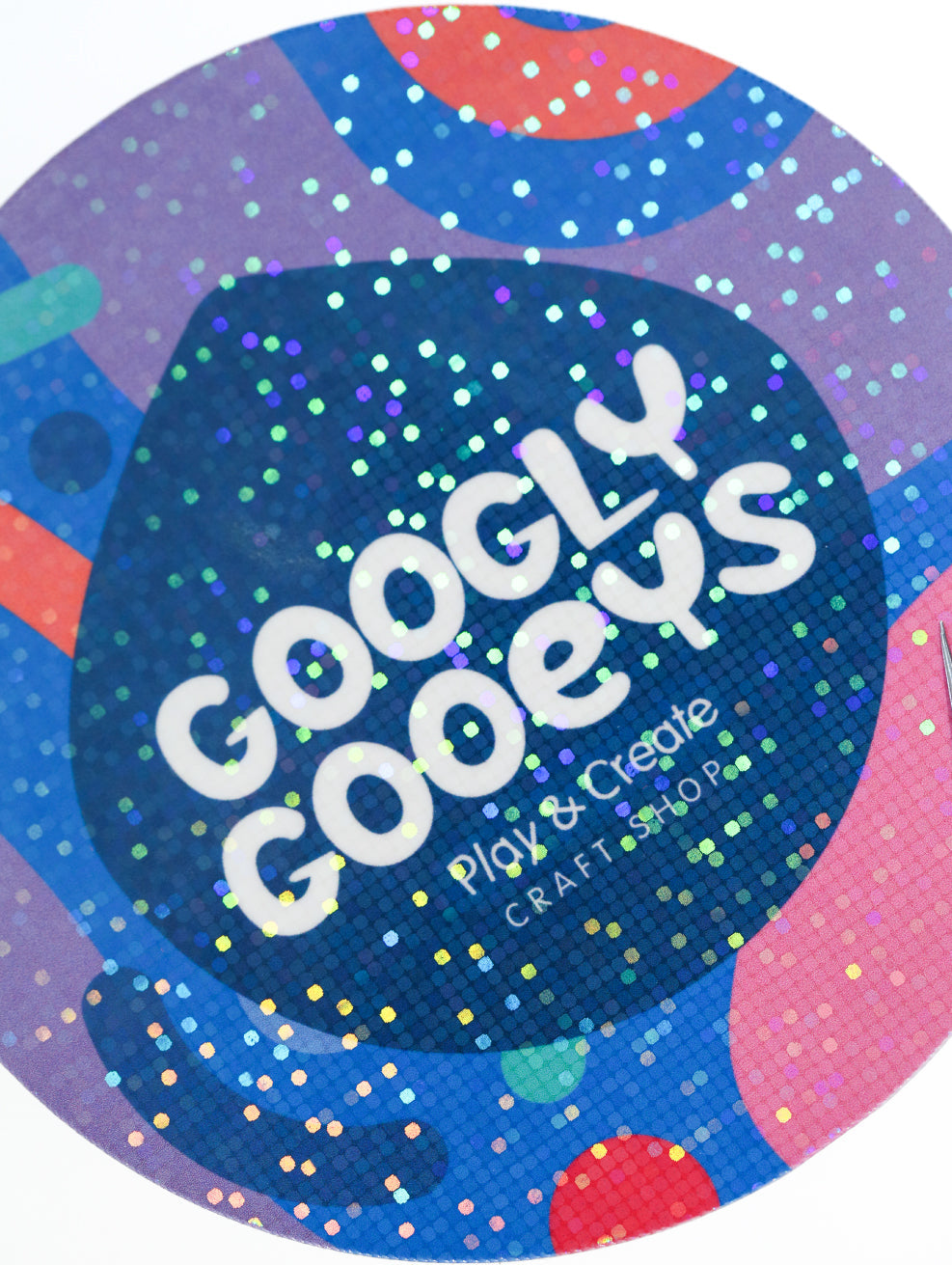 Googly Gooeys Holographic Photo Top Sticker Paper - 10 pcs | (A4) 8.5in x 11in