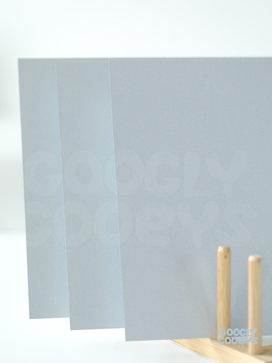 Googly Gooeys Specialty Pearl Cardstock Paper, Stationary, Greeting Cards, Invitation | 8.5in x 11 (A4) 285gsm (5pcs)