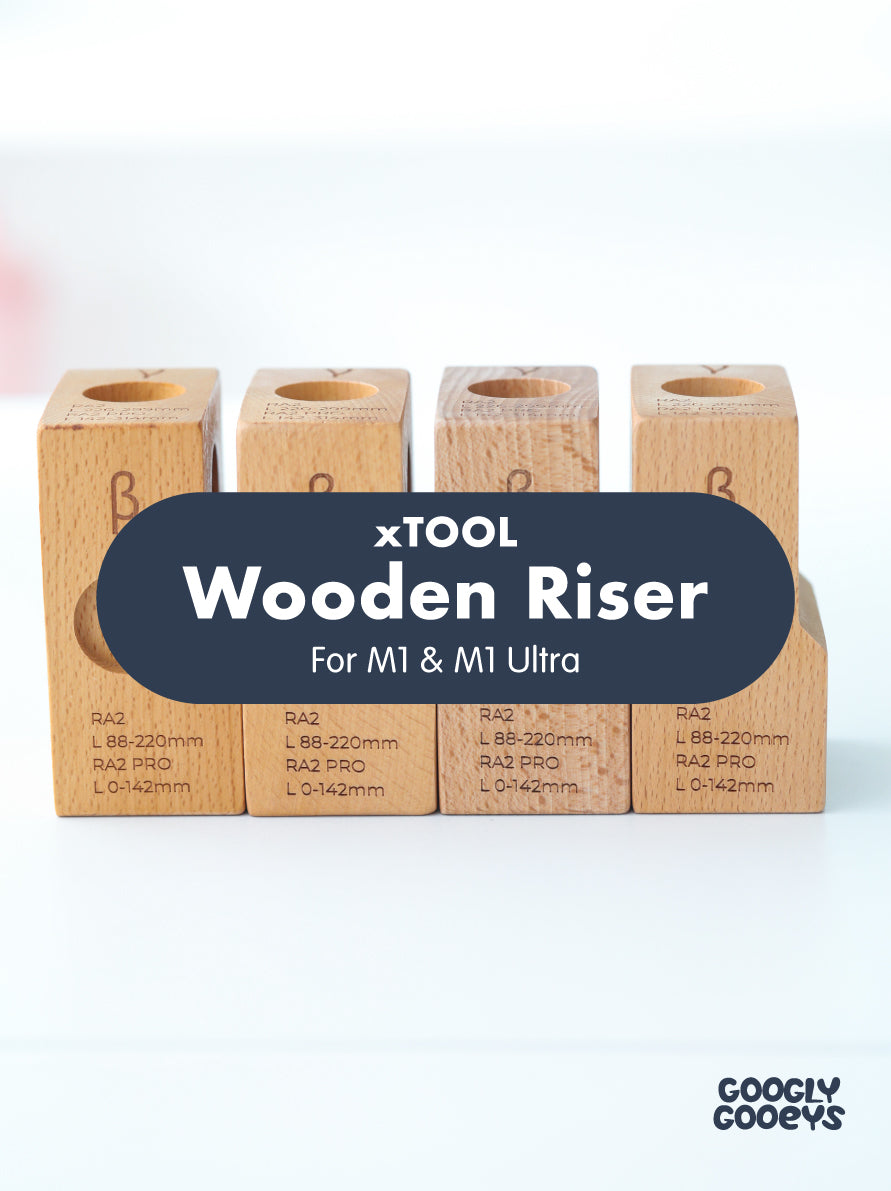 xTool | M1 RA2 Wood Riser for xTool F1, xTool M1, M1 Ultra, F1 Ultra Laser (4pcs)
