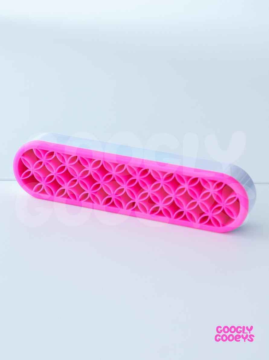 Crafty Time Silicone Accessory Holder for Pen, Brushes and Tools | 2in x 8.25in x 1.25in