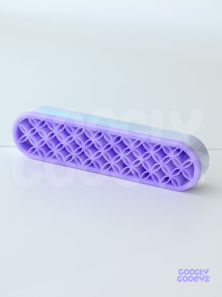 Crafty Time Silicone Accessory Holder for Pen, Brushes and Tools | 2in x 8.25in x 1.25in