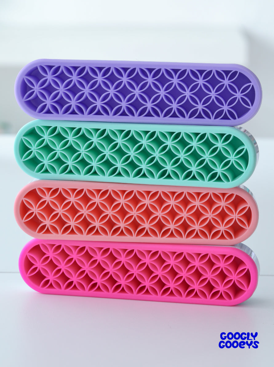 Crafty Time Silicone Accessory Holder for Pen, Brushes and Tools | 2in x 8.25in x 1.25in