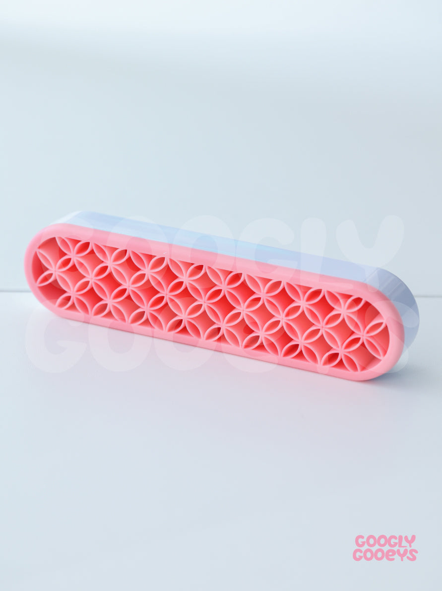 Crafty Time Silicone Accessory Holder for Pen, Brushes and Tools | 2in x 8.25in x 1.25in