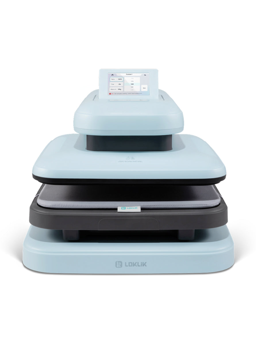 LOKLiK ImPress Auto 2 - Smart Heat Press for Heat Transfer Vinyl, Sublimation, DTV, DTP | 38cm x 38xm (15in x 15in)