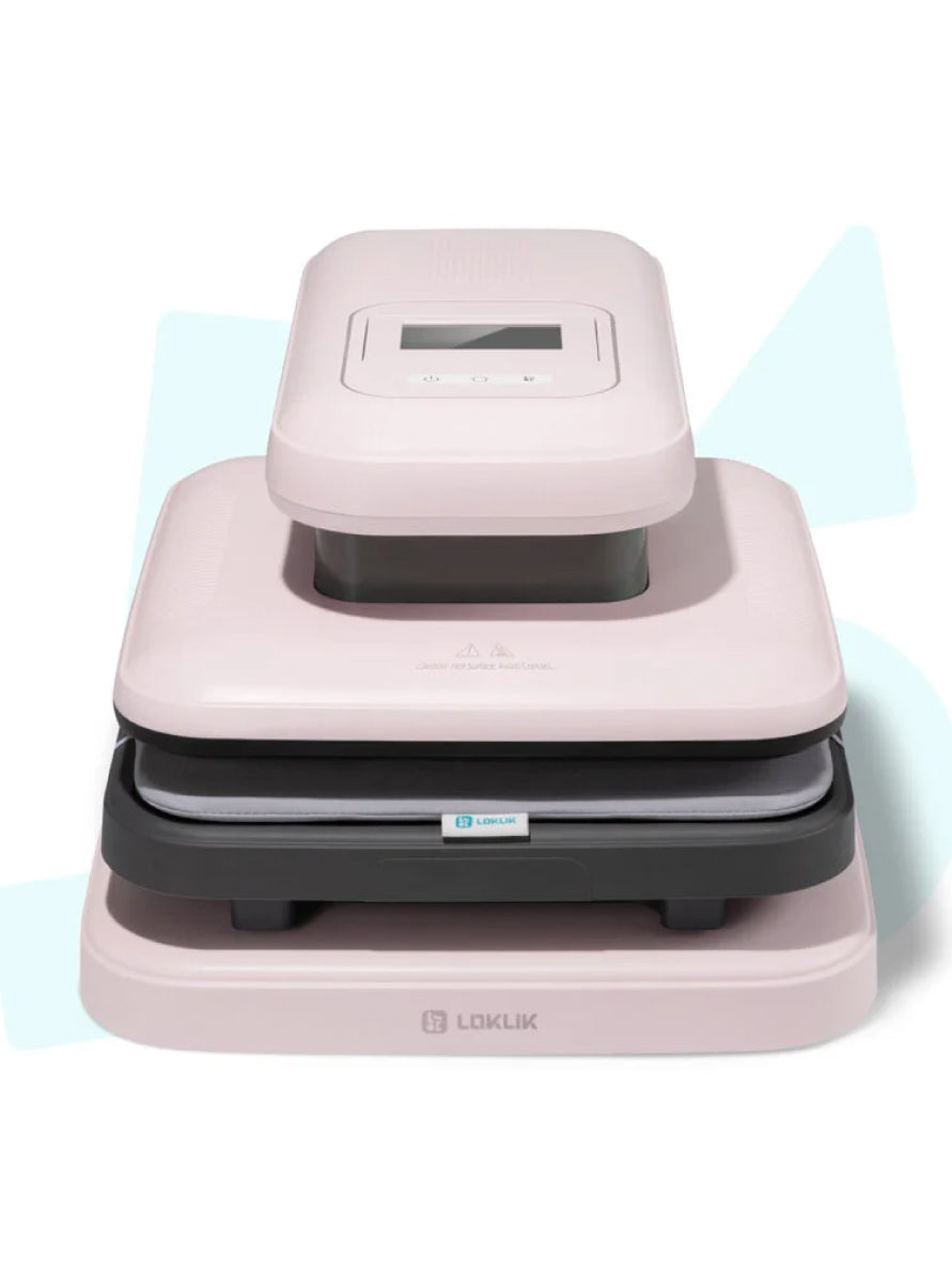 LOKLiK ImPress Auto 2 - Smart Heat Press for Heat Transfer Vinyl, Sublimation, DTV, DTP | 38cm x 38xm