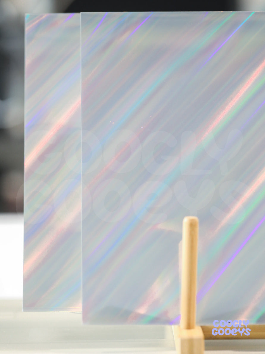 Printable Hologram Holographic Vinyl Inkjet Sticker A4 | 5pc & 10pcs