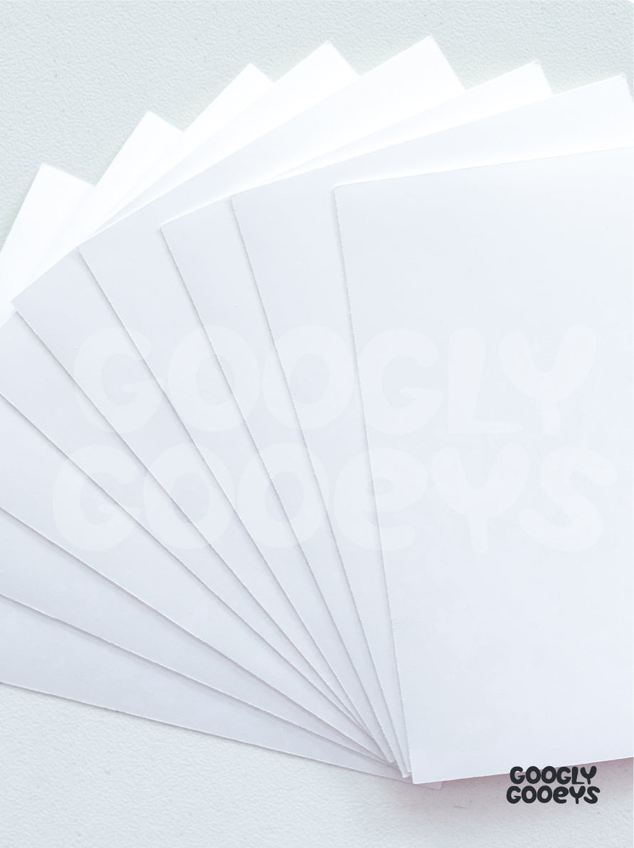 Siser Printable Vinyl Sticker Paper | (A4) 8.3in x 11.7in - 100 gsm