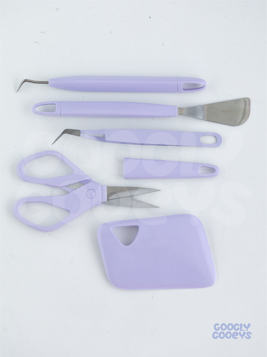 Crafty Time Tools | Squeegee, Weeder, Tweezer, Third Party Cutting Mat, Silicone Accessory Holder, Brayer and Crimper