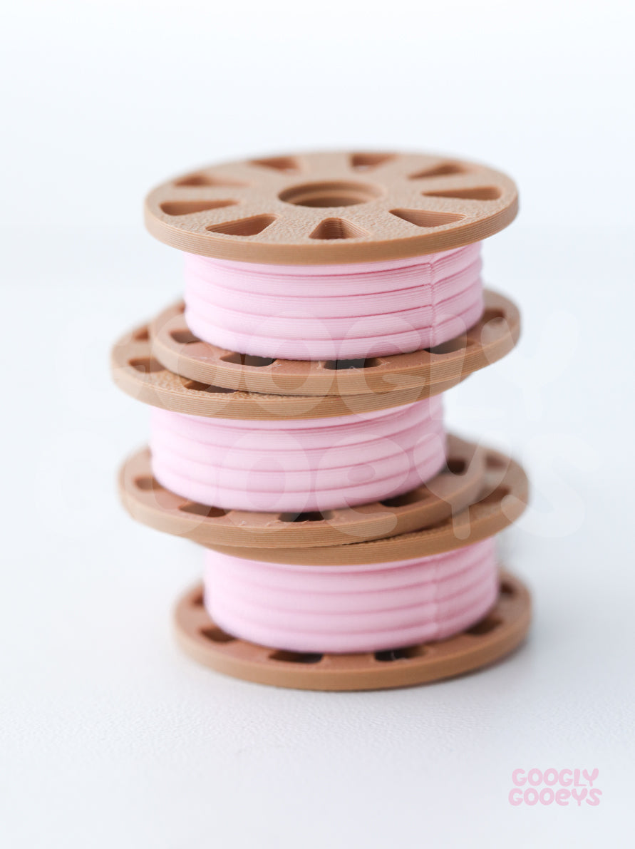Miniature Panchroma Matte 3D Filament Disk Keychain, Keyholder, Panchroma Matte Swatches | 3.5 cm x 3.5cm x 1.5cm