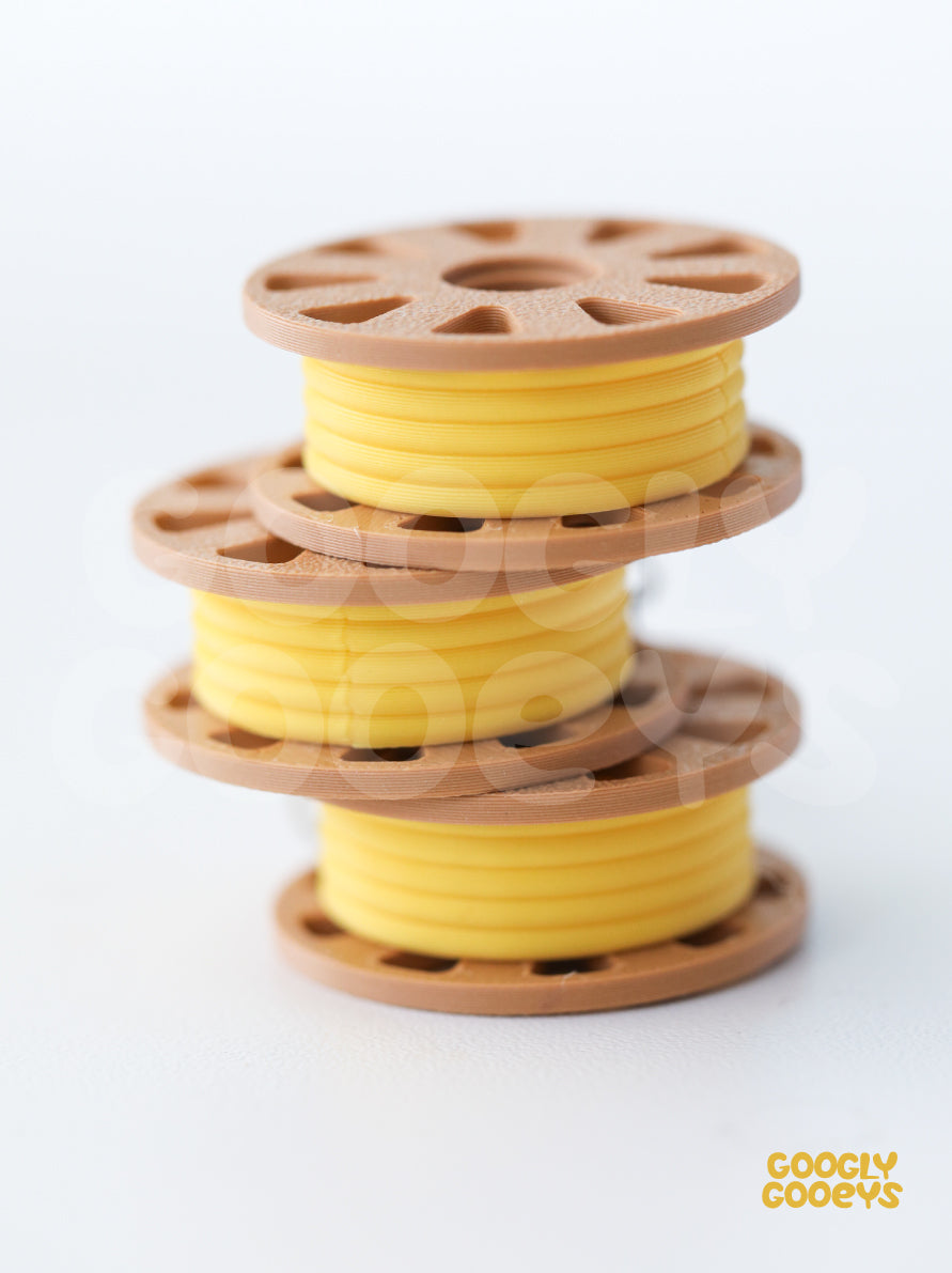 Miniature Panchroma Matte 3D Filament Disk Keychain, Keyholder, Panchroma Matte Swatches | 3.5 cm x 3.5cm x 1.5cm