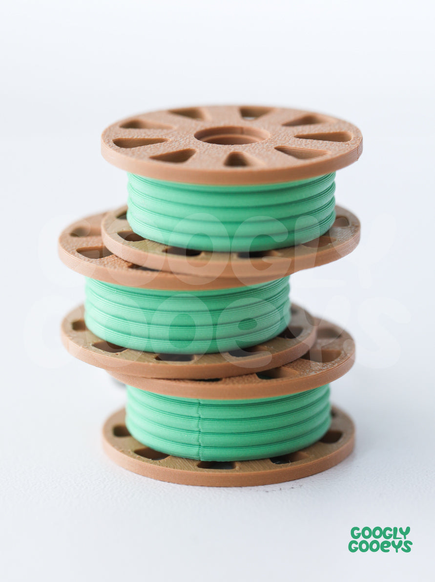 Miniature Panchroma Matte 3D Filament Disk Keychain, Keyholder, Panchroma Matte Swatches | 3.5 cm x 3.5cm x 1.5cm