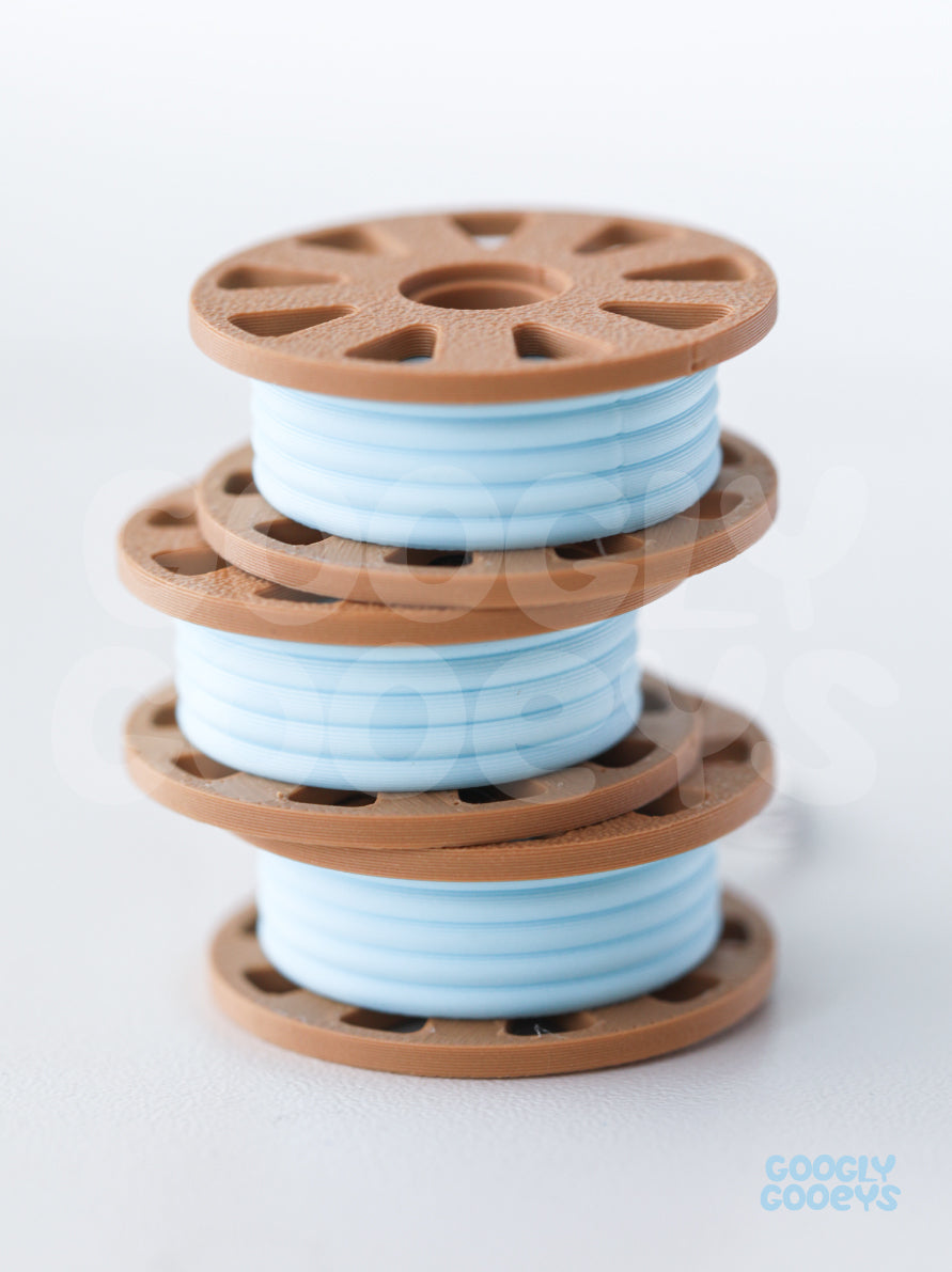 Miniature Panchroma Matte 3D Filament Disk Keychain, Keyholder, Panchroma Matte Swatches | 3.5 cm x 3.5cm x 1.5cm