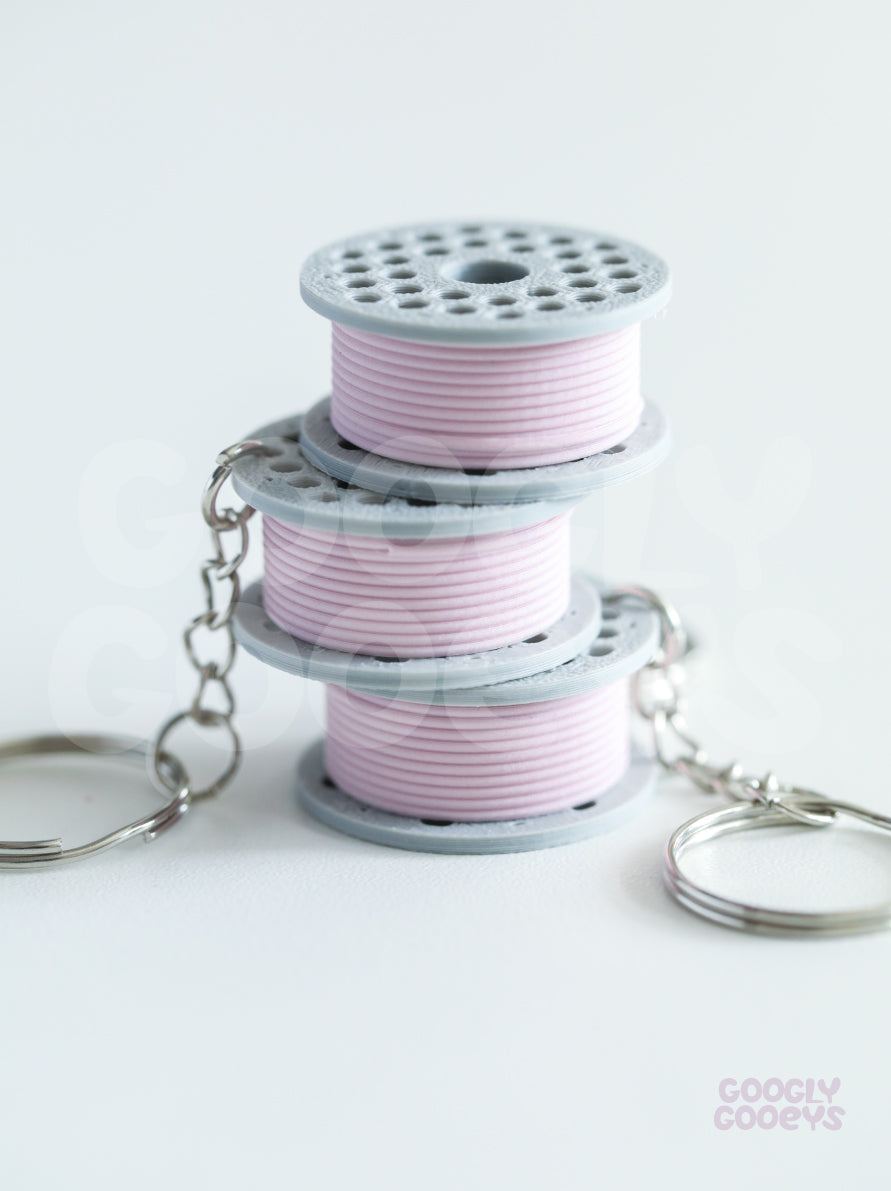 Miniature Kexcelled K5 PLA Matte 3D Filament Disk Toy Keychain, Keyholder, Kexcelled Swatches | 3.5 cm x 3.5cm x 1.5cm