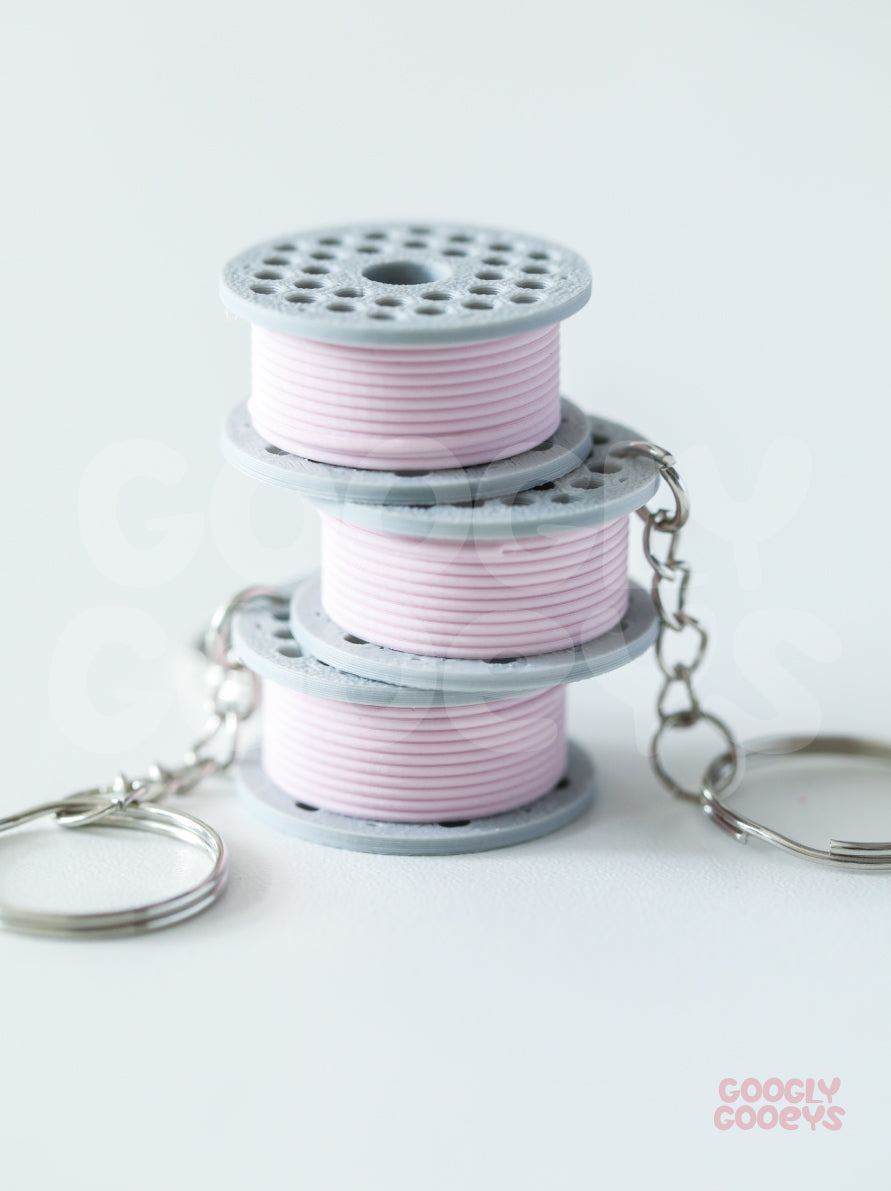 Miniature Kexcelled K5 PLA Matte 3D Filament Disk Toy Keychain, Keyholder, Kexcelled Swatches | 3.5 cm x 3.5cm x 1.5cm