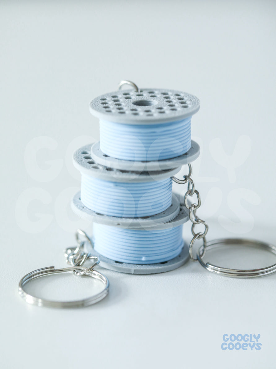 Miniature Kexcelled K5 PLA Matte 3D Filament Disk Toy Keychain, Keyholder, Kexcelled Swatches | 3.5 cm x 3.5cm x 1.5cm