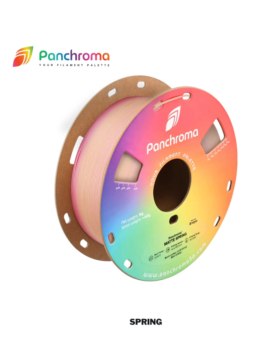 Polymaker Panchroma Gradient Matte PLA Filament compatible with Creality K2 Plus Combo, Bambu Lab, Hi Combi | Diameter: 1.75mm Weight: 1kg