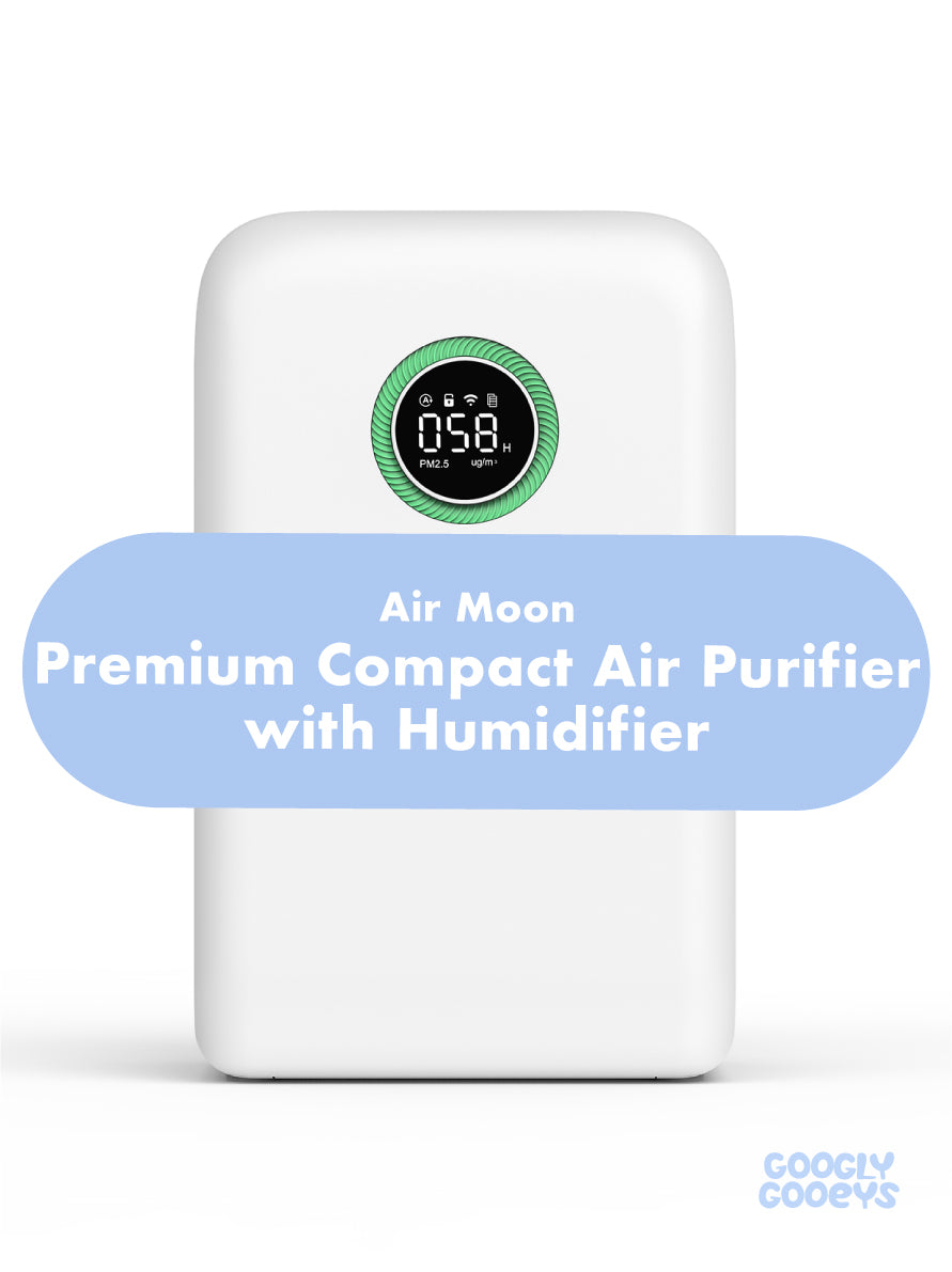 Air Moon Premium Compact Air Purifier with Humidifier