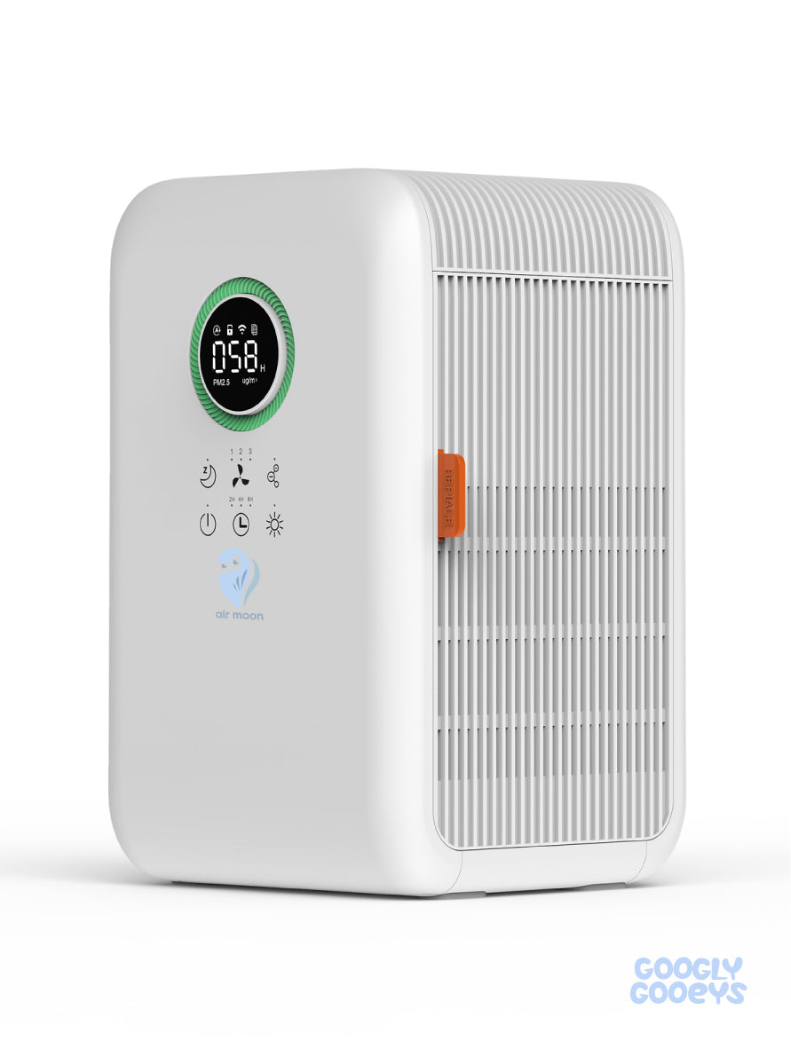 Air Moon Premium Compact Air Purifier with Humidifier