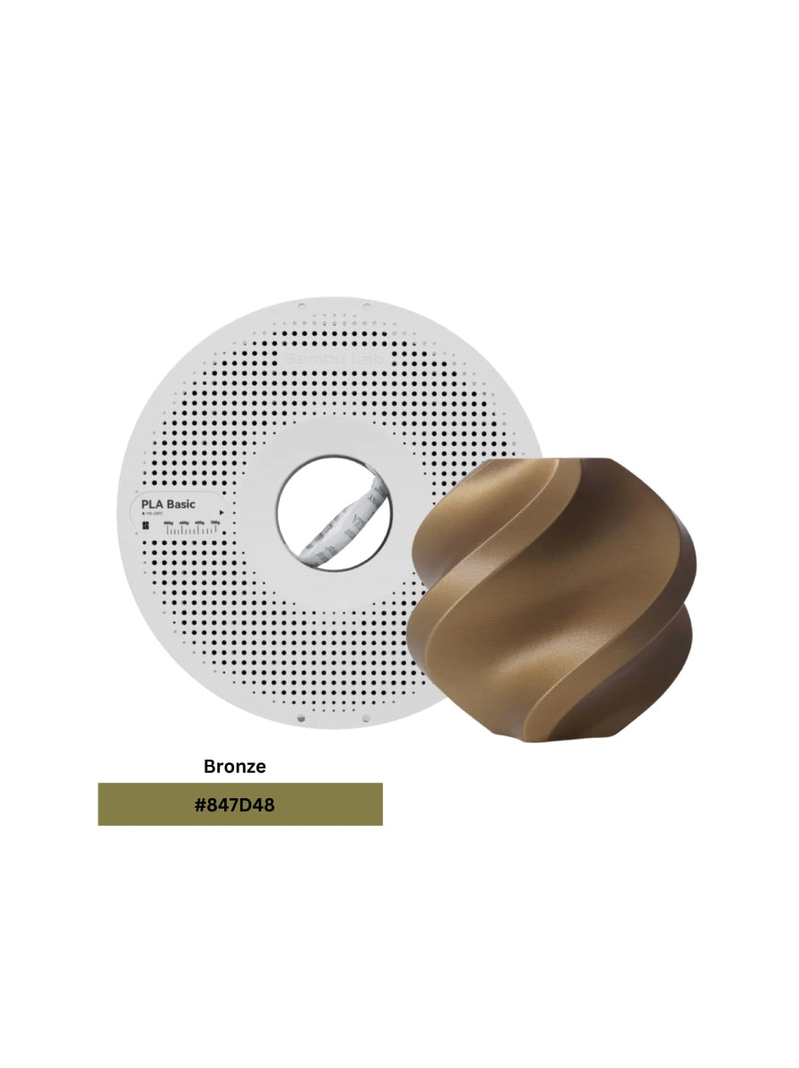 Bambu Lab PLA Basic Filament compatible with Creality K2 Plus Combo, Bambu Lab, Hi Combo | 1.75mm Dimensional Accuracy +/- 0.03mm (1kg.)