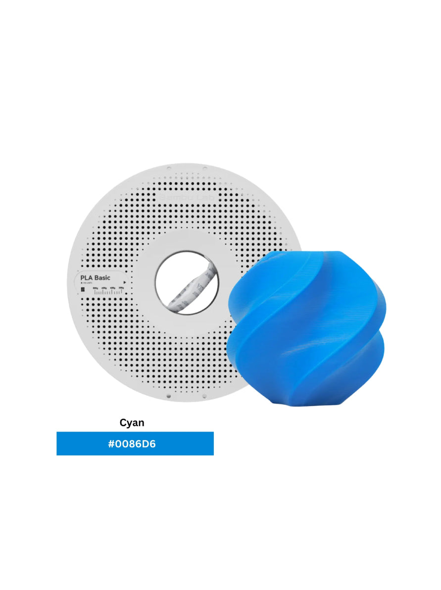 Bambu Lab PLA Basic Filament compatible with Creality K2 Plus Combo, Bambu Lab, Hi Combo | 1.75mm Dimensional Accuracy +/- 0.03mm (1kg.)